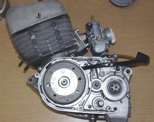 Powerdynamo, assembly instruction for Yamaha RS 100/125