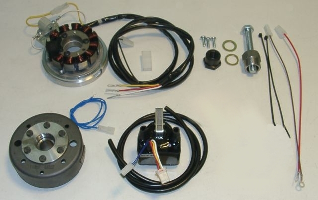 Powerdynamo for BUltaco Pursang (twin spark) bultaco wiring diagram 