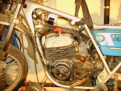 Powerdynamo for Bultaco (check model) DC version