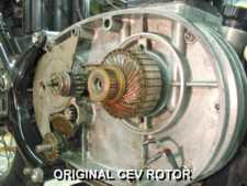 CEV stator removed 