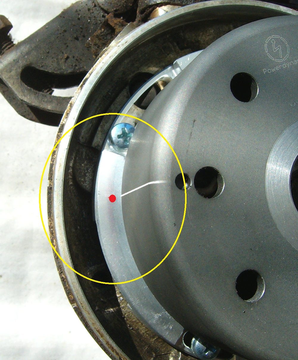 Powerdynamo, Einbauanleitung, System für Motor Sachs 98