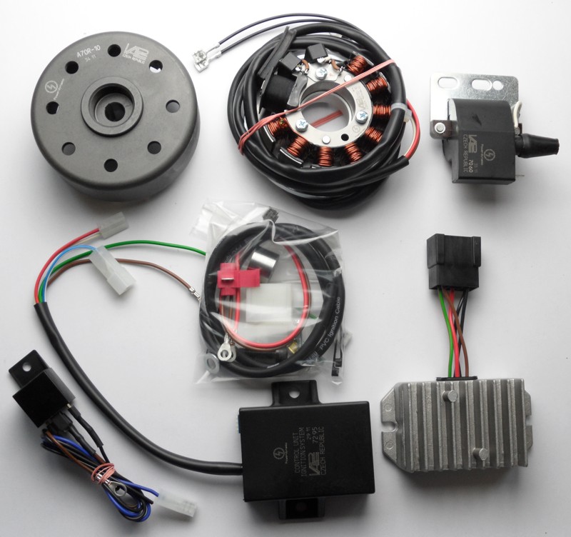 thumbnail image 2 of Iwi-R Alternator Ignition For Gilera DNA 50 Scooter (Replaces 830296, 584525, 639865) 2 of 5